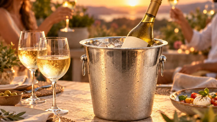 Cubitera para vino: acero o acrílico, y qué tamaño necesitas