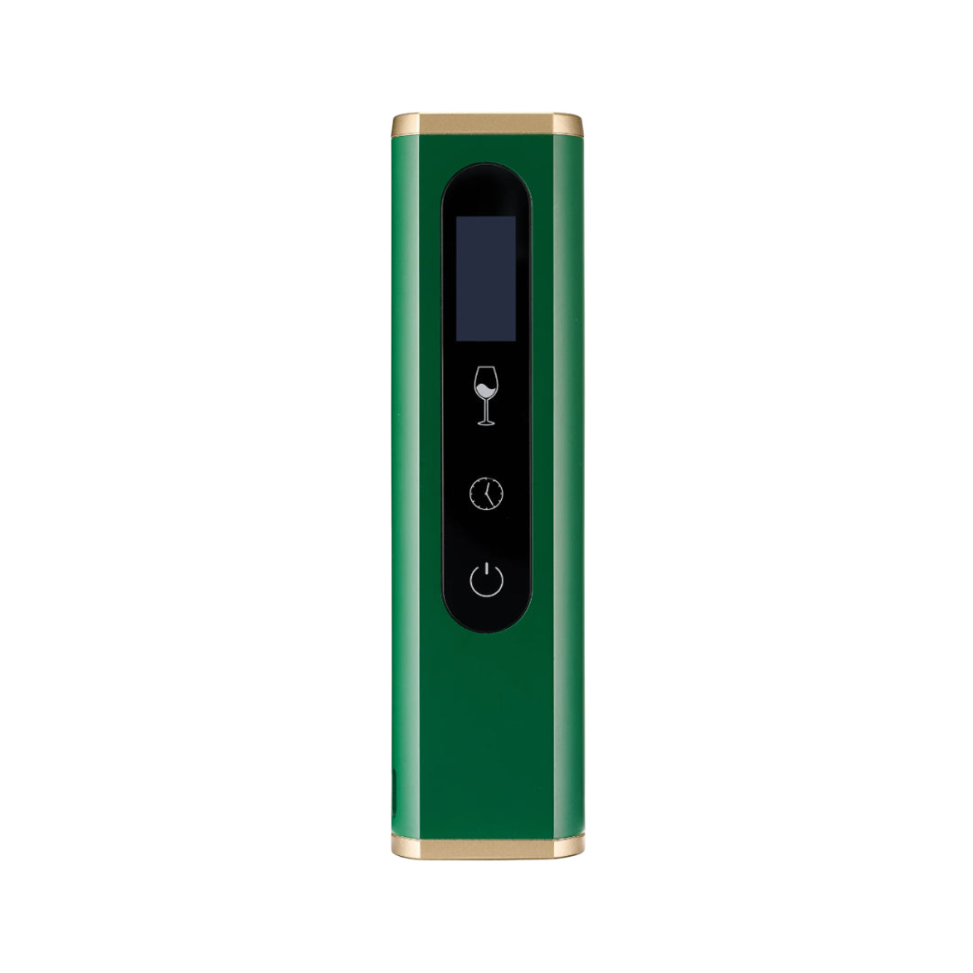 Aireador de Vino Eléctrico Kairos – Green (sin contacto)