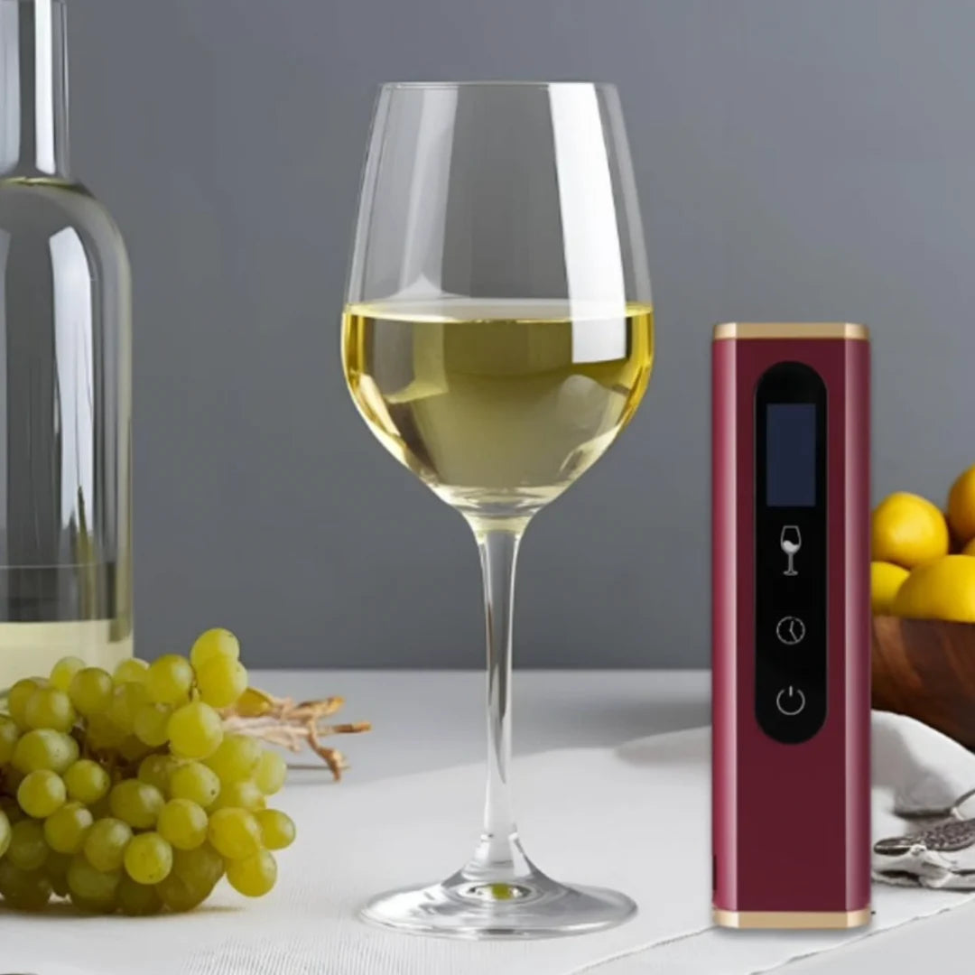 Aireador de Vino Eléctrico Kairos – Red (sin contacto)