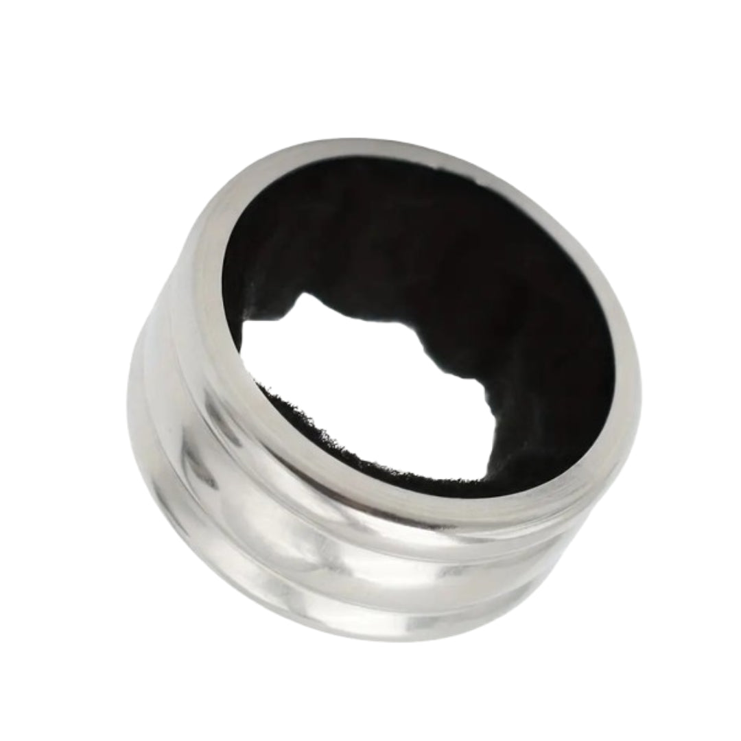 Anillo Antigoteo de Acero Inoxidable para Botellas de Vino
