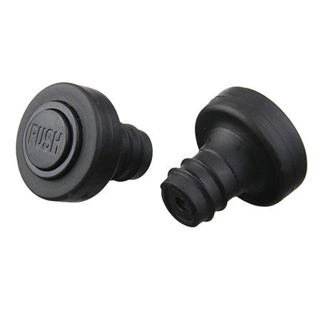 Tapones de silicona para bomba de vacío de vino, diseñados para sellar botellas y conservar el sabor por más tiempo.