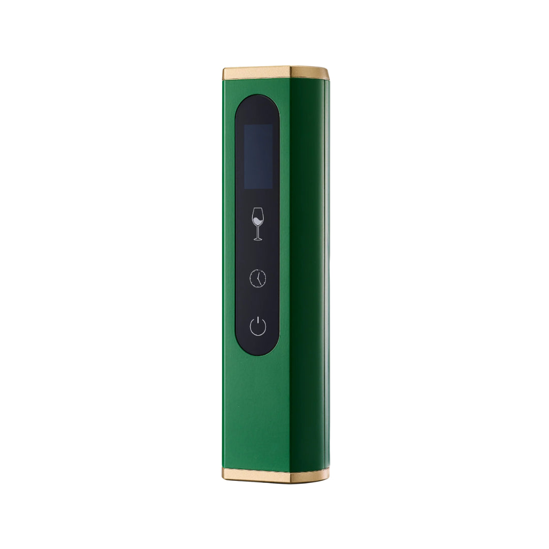 Aireador de Vino Eléctrico Kairos – Green (sin contacto)