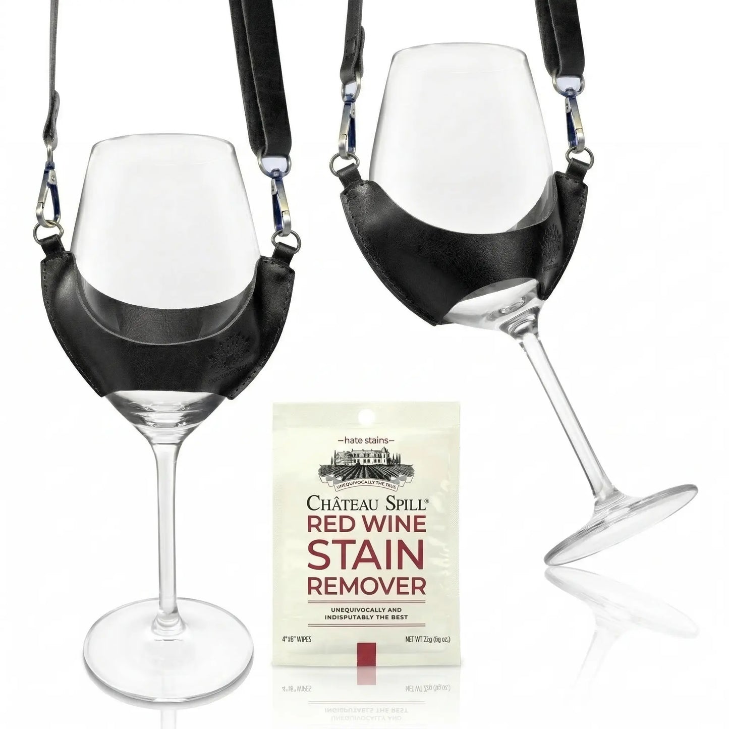 Pack Vino & Estilo Vendimia – Copas y quitamanchas