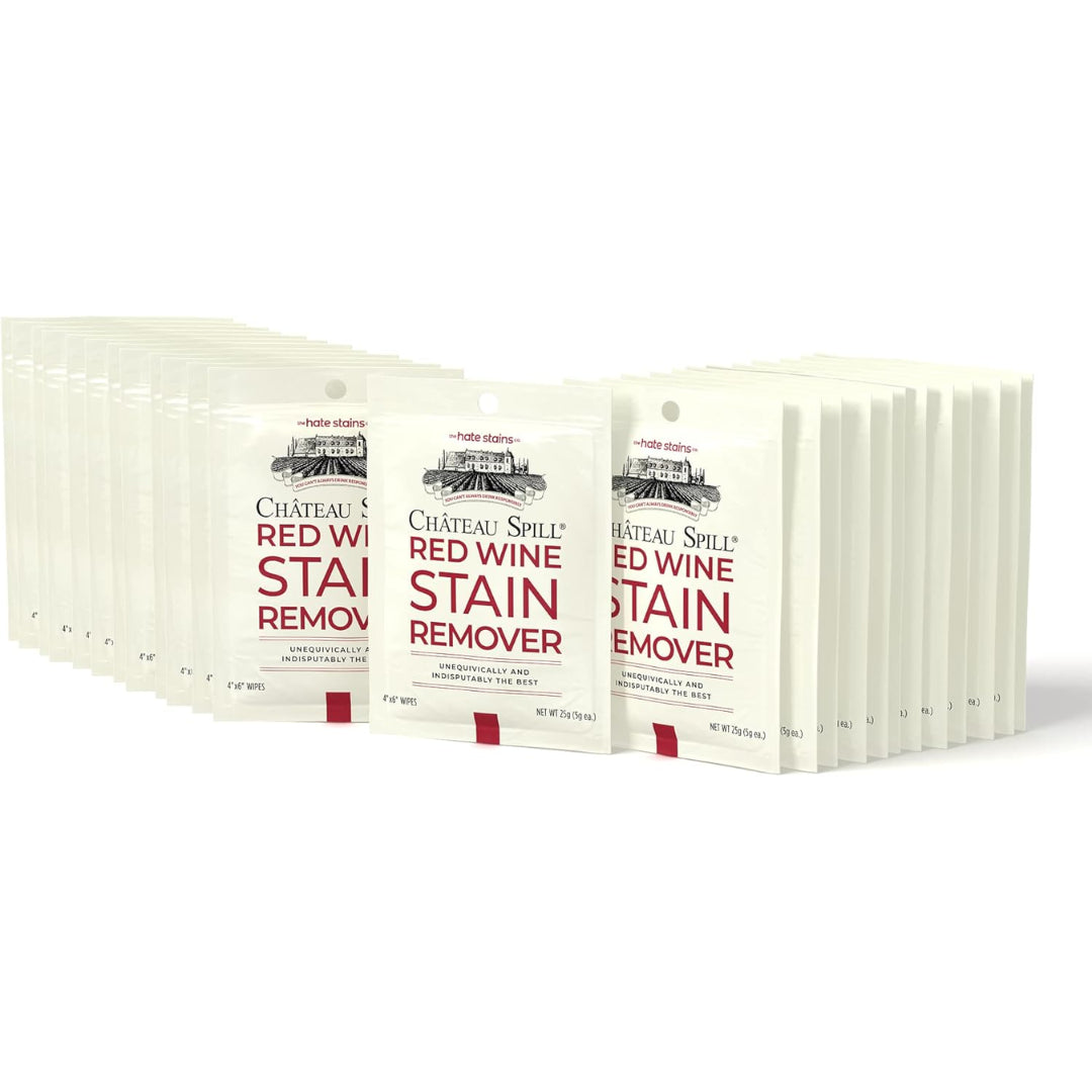 Pack de 12 Toallas Château Spill - Removedor de Manchas de Vino