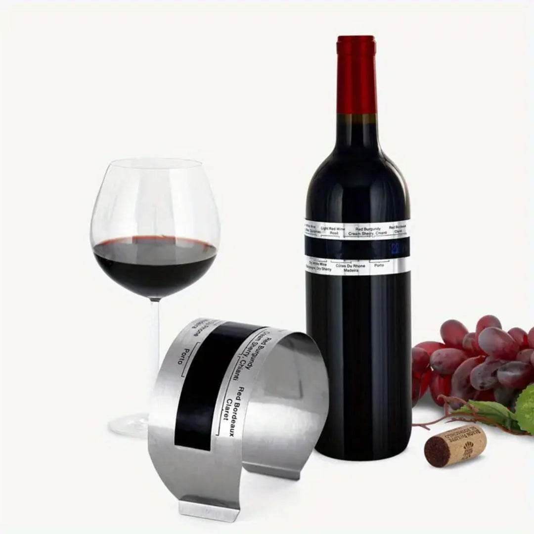 Termómetro para Vino Tipo Anillo – Control de Temperatura Ideal