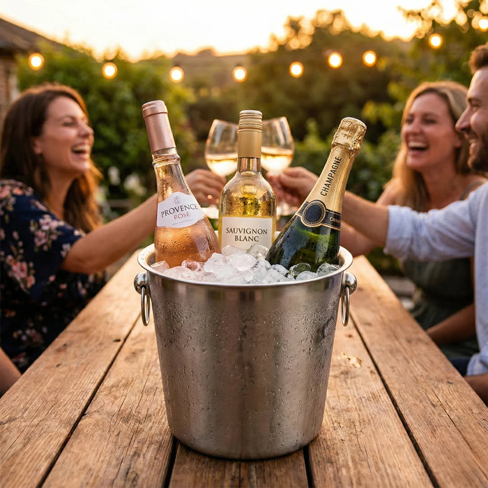 Cómo enfriar una botella de vino rápido (y qué no hacer)