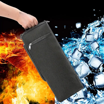Bolso térmico para botellas de vino y bebidas, diseño resistente que mantiene la temperatura ideal por más tiempo.