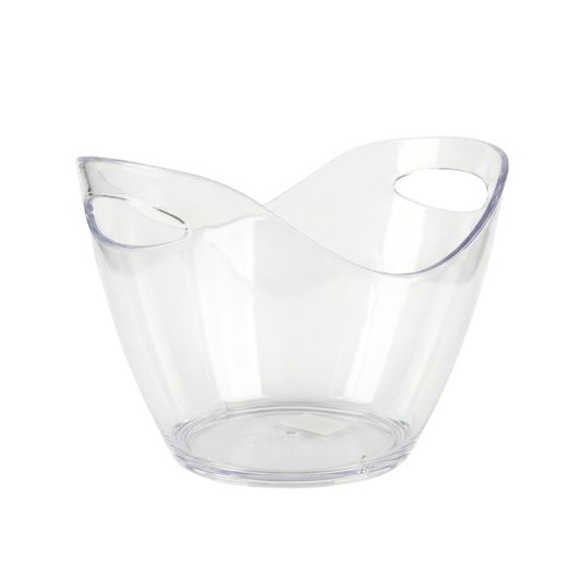 Cubitera Acrílica 3 Litros con Asas – Transparente