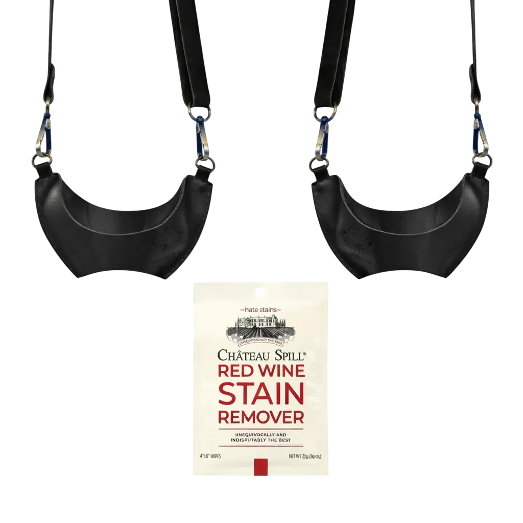 Mini Pack Vendimia – Porta copas y quitamanchas vino