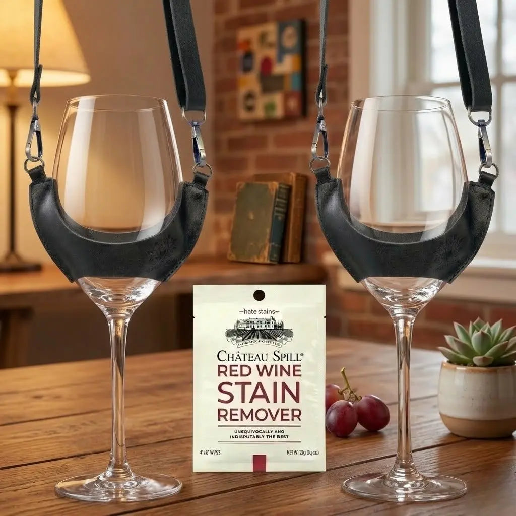 Pack Vino & Estilo Vendimia – Copas y quitamanchas