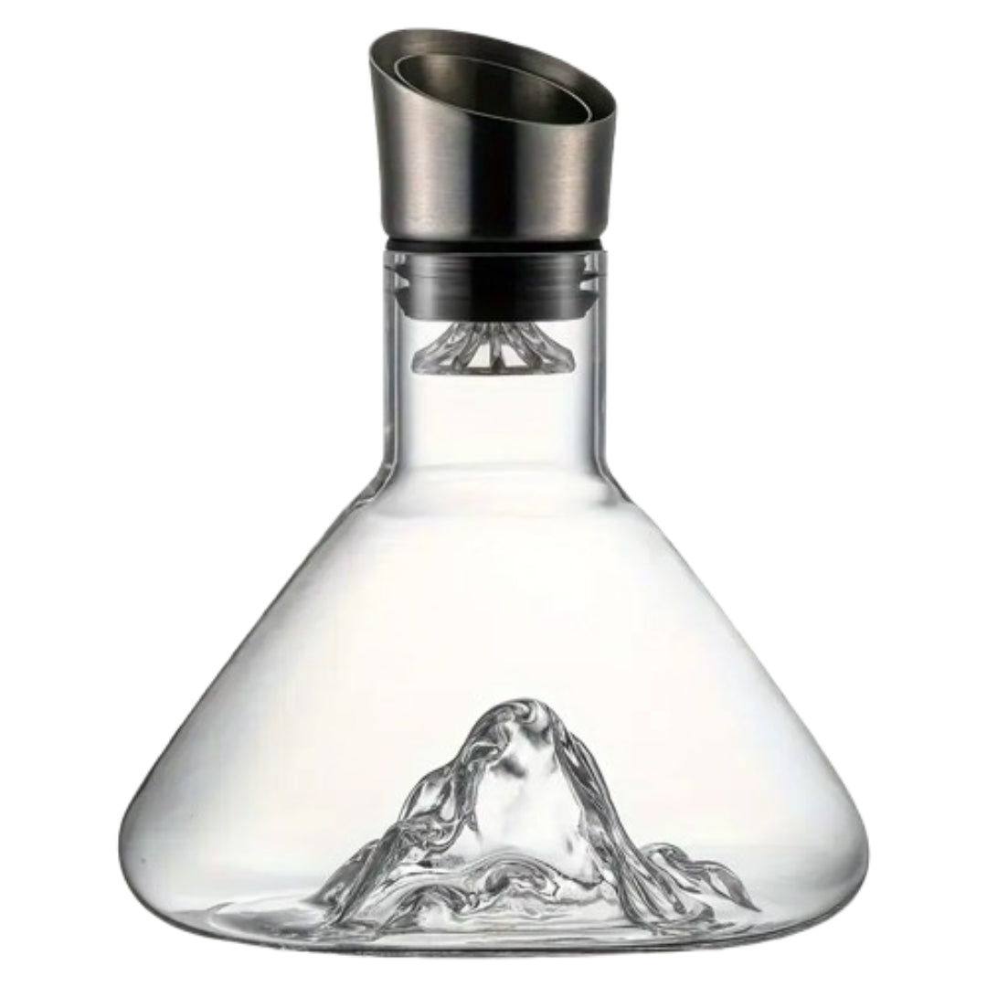Decantador de Vino con Filtro Inox y Pico de Loto – 1.5L