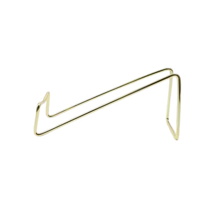 Soporte Minimalista Dorado para Botella de Vino