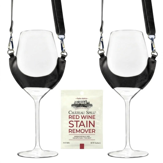 Pack Vino & Estilo Vendimia – Copas y quitamanchas